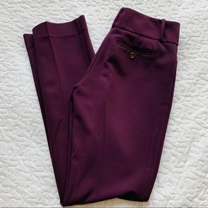 Limited drew fit burgundy dress slacks